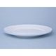 Plate dining 26 cm, White with blue line, Cesky porcelan a.s.