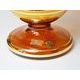 Egermann: Vase Amber Yellow Stain, 25,5 cm