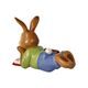 Rabbit figurine with a book 12.5 / 7 / 8.5cm, stoneware, Goebel