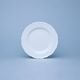 Plate dessert 17 cm, Ophelia white with bottom sign, Thun 1794