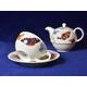 Butterfly Garden: Tea for one set, Roy Kirkham fine bone china