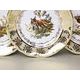 Plate dessert 19 cm 6 pcs., hunting - beige, Carlsbad porcelain