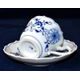 Cup 110 ml plus saucer 140 mm, Blue Onion, Meissen porcelain