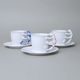 Espresso šálek a podšálek, ZOO chameleon, 80 ml, náhodný výběr, porcelán Goldfinger