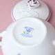 Cukřenka s oušky s víčkem bez výřezu 0,30 l, fialky, Český porcelán a.s.