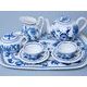 Tea set mini 8 pieces, Original Blue Onion Pattern