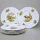 Dining plate 27 cm, set of 6 pcs., Thun 1794 Carlsbad porcelain, BERNADOTTE hunting