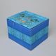 Mug 9 cm 300 ml, Blue, Foulard, Lamart: Palais Royal