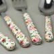 24 pcs. cutlery set, BISTROT Roses collection, decor 14014, NEVA