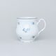 Mug Jonas 0,31 l, Thun 1794 Carlsbad porcelain, BERNADOTTE blue flower