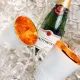 Champagne cups, 3-pcs set, Meissen porcelain