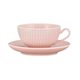 Šálek čajový malý 140 ml + podšálek 12 cm, Amina Rose, porcelán Seltmann