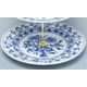 Plate 24 cm with hole (spare part) for 3 pcs. compartment dish, Original Blue Onion pattern