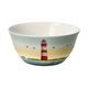 Bowl North Sea Lighthouses 15 / 15 / 7 cm, fine bone china, Scandic home, Goebel