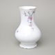 Vase 23 cm, Thun 1794, karlovarský porcelán, BERNADOTTE climbing rose