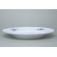 Dish round flat 32 cm, Thun 1794 Carlsbad porcelain, BERNADOTTE Forget-me-not-flower