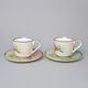 Set fo 2 tea cups 200 ml + saucers, Été Savage, Lamart: Palais Royal