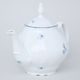 Tea pot 1,2 l, Thun 1794 Carlsbad porcelain, BERNADOTTE blue flower