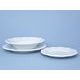 Plate set for 6 pers. 26,24,19, Benedikt white, G. Benedikt 1882