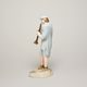 Shepherd With A Whistle 18 x 7 x 7 cm, Bisque+ Saxe, Porcelain FiguresDuchcov