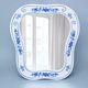 Mirror wall 40 x 37 cm, Original Blue Onion Pattern