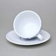 Šálek 330 ml a podšálek 17 cm Milada, Fragmenty cibuláku, modrá, Český porcelán a.s.