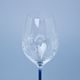 Celebration - Set of 6 Cut Wine Glasses 360 ml, Onion Pattern