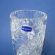 Crystal Hand Cut Vase (conical), Comet, 255 mm, Crystal BOHEMIA