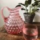 Crystal Jug 2000 ml, Rosalin - Polka Dot, Kvetna 1794 Glassworks