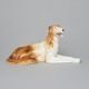 Greyhound 19 x 7,5 x 9,5 cm, Porcelain Figures Duchcov