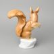 Veverka 24 cm, Luxor, Porcelánové figurky Duchcov