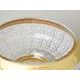 Crystal Bowl On The Stand Gerbera, h: 24 cm, Gold, Ales Zverina - AZ Design