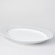 Dish oval flat 32 cm, Thun 1794 Carlsbad porcelain, SYLVIE 80411