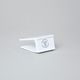 Bohemia White, Napkin holder 6,5 x 7 cm, design Pelcl, Český porcelán