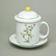 Mug 400 ml with cap and strainer, Chamomile, Atelier Lesov