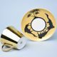 Cup 220 ml and saucer 160 mm, Thun 1794, karlovarský porcelán, TOM gold + black camels and palms