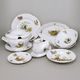 Dining set for 6 persons, Thun 1794 Carlsbad porcelain, BERNADOTTE hunting