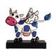 Figurka Flying Cow, 37,2 / 15,5 / 31 cm, porcelán, R. Britto, Goebel