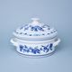 Baking pot with lid 1,5 l, Original Blue Onion Pattern