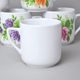Hrnek Pětka 0,38 l, růže - sada 6 ks., Český porcelán a.s.