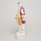 Lute player 22 cm, Saxe, Royal Dux Bohemia figures