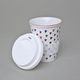 Pohárek To Go 310 ml na kávu se silikonovým víčkem, srdíčka, Český porcelán a.s.