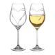 Heart - Set of 2 wine glasses 360 ml, Swarovski Crystal, DIAMANTE