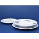 Plate set for 6 persons, Thun 1794 Carlsbad porcelain, BERNADOTTE Forget-me-not-flower