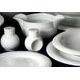 Dining set for 6 persons, Thun 1794 Carlsbad porcelain, Catrin white