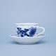 Cup and saucer A/2 + B, 170 ml / 14 cm, Original Blue Onion Pattern