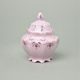 Cigarette dose / sugar bowl, Lenka 563, Rose china Chodov