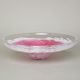 Bowl handmade, Pink, 33,5 cm, GLASSTAR Nehačovice