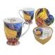 Hrnek 380 ml, 2 ks. V. van Gogh, Terasa noční kavárny, porcelán Carmani