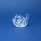 Mistička labuť 11 x 9 cm, brus Hvězda, Bohemia Crystal